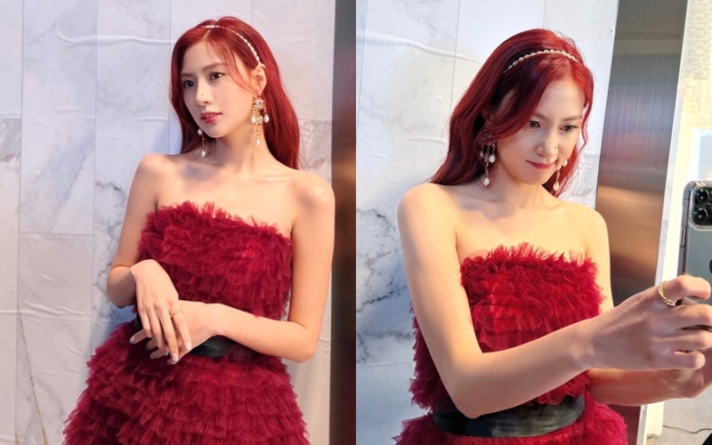 Tóc màu đỏ anh đào